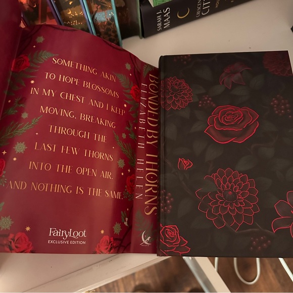 FairyLoot Romantasy Bonded By Thorns Elizabeth Helen Signed Hardback - Picture 6 of 9